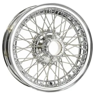 Dayton Wire Wheel-AC-Greyhound-Tube Type-15×5-72-Chrome