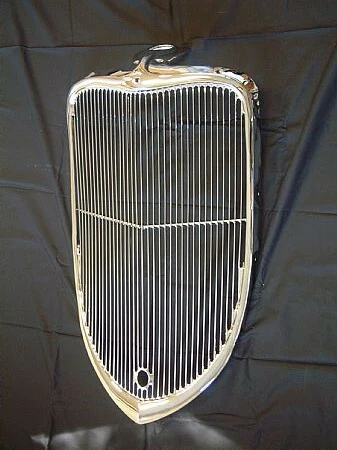 Buy Nottingham Reproduction 1933 Ford Grille 3 Piece Hood CHROME