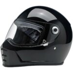 BILTWELL - LANE SPLITTER HELMET - GLOSS BLACK
