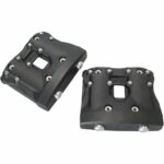EMD - SHOVELHEAD STYLE ROCKER BOX COVERS FOR SPORTSTER 2004-2017 - BLACK