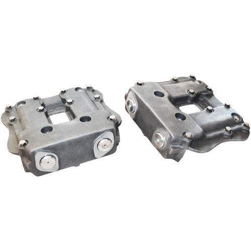 EMD - XR TRACKSTER ROCKER COVERS - SPORTSTER 1986-2003 - RAW