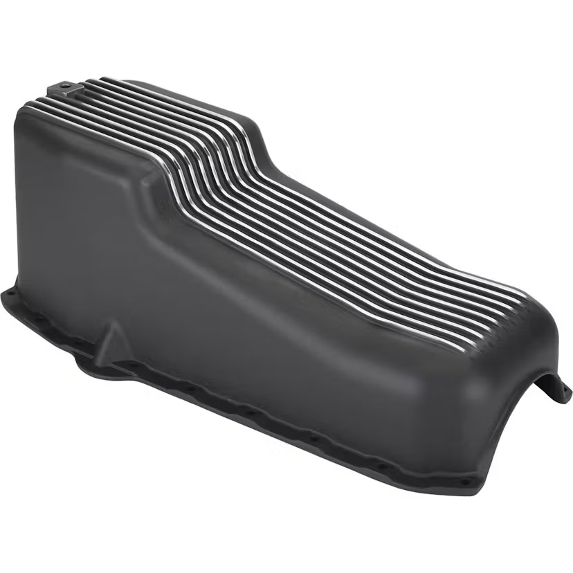 1957-79 SBC 262-267-283-305-327-350-400 Finned Oil Pan