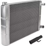 Universal LS Swap Radiator Kit w/ Steam Port Hose Adapter, Double