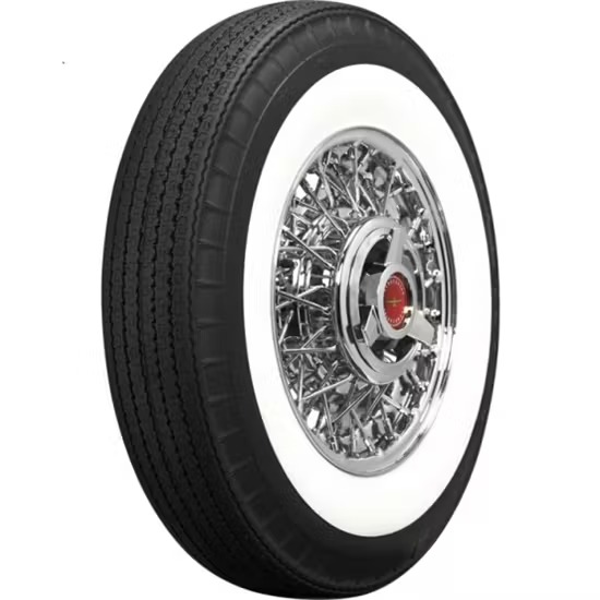 Coker 670R15 American Classic Bias-Look Radial 2.75 In Whitewall Tire