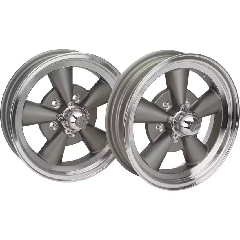 ET Vintage V 15 Inch Front Runner Wheels, 15 x 4 Inch