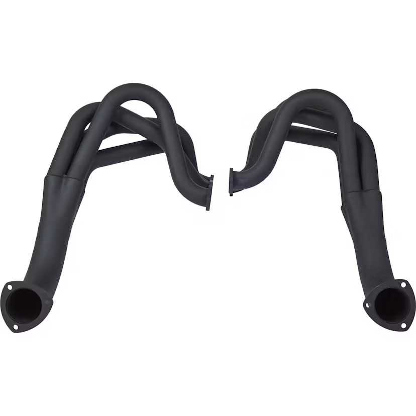 1962-67 Chevy II Nova Gasser Fenderwell Headers, Raw Finish