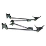 RideTech 18987999 Triangulated Weld-In 4 Link Kit, Powdercoated