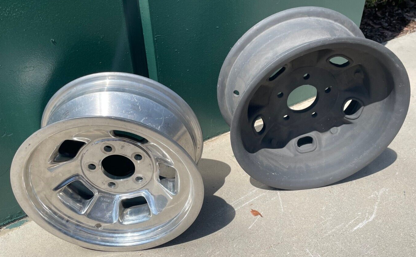 Buy Halibrand Indy 16x7 magnesium and 14x6 aluminum Sprint wheel flathead ford scta