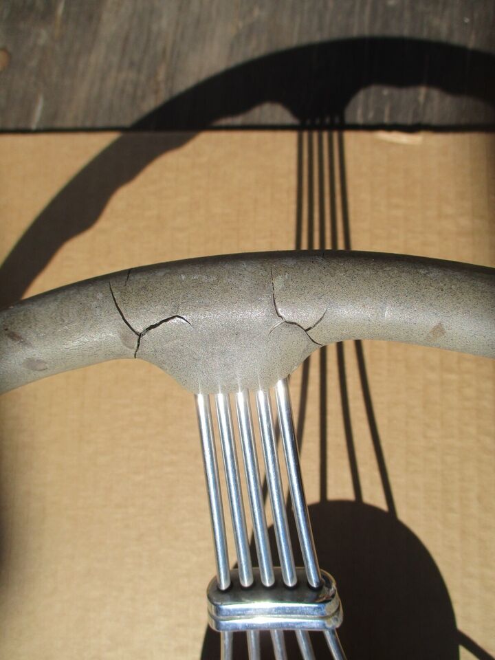 1938 1939 FORD BANJO STEERING WHEEL ORIGINAL DELUXE ACCESSORY 38 39 For Sale - Image 5