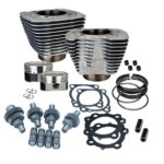 S&S CYCLE - 883CC TO 1200CC HOOLIGAN BIG BORE CAM KIT SPORTSTER 2000-2017 - SILVER
