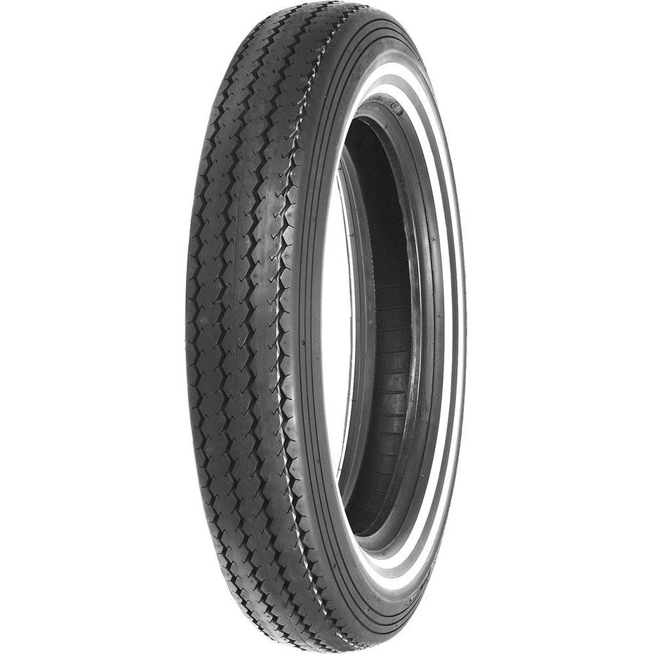 SHINKO - MT90-16 240 DOUBLE WHITE WALL CLASSIC MOTORCYCLE TIRE