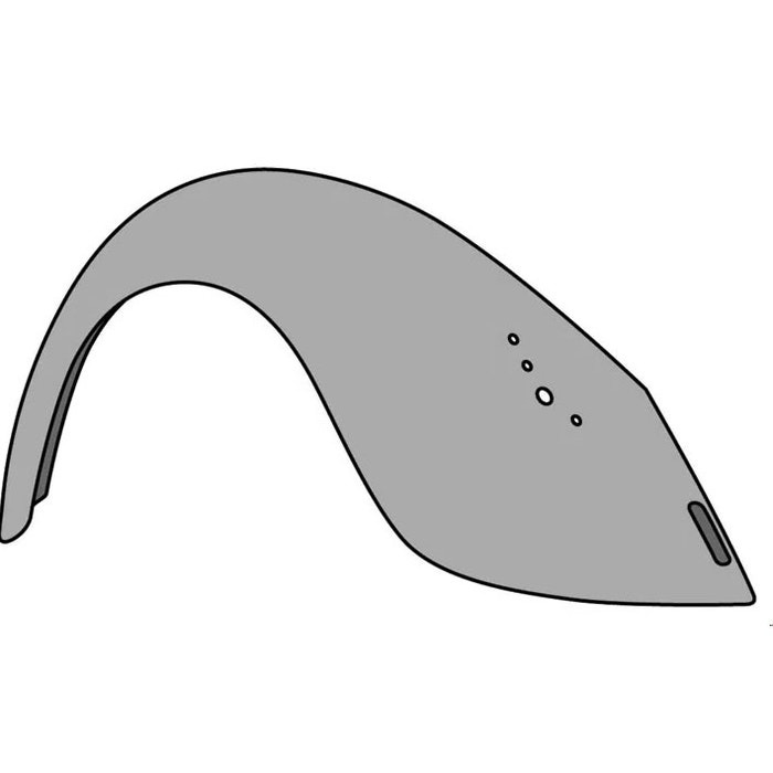 Wing Rear Left 1200cc Zinc Galvanised: Beetle (1961-1973), Beetle Cabrio (1961-1967)