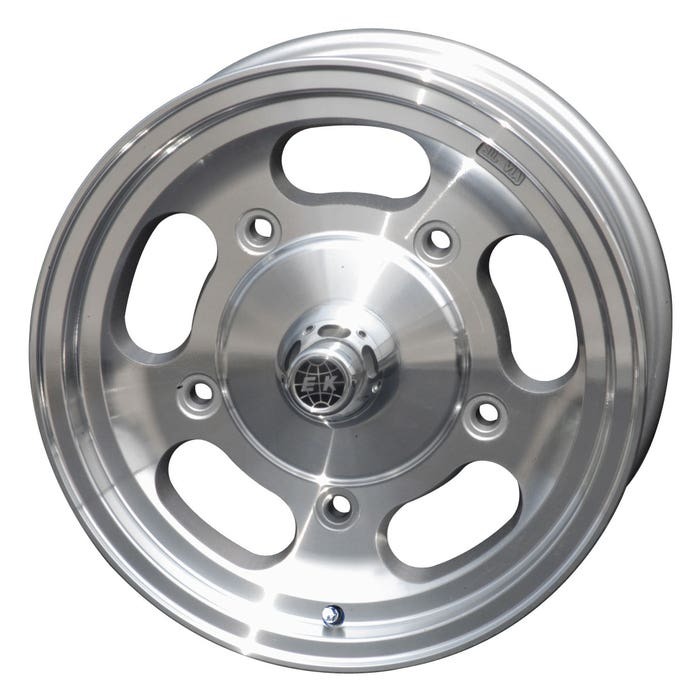 Flat4 Enkei Dish Alloy Wheel 5.5x15'', 5x205 PCD, ET23: Beetle (1947-1967), T2 Bay (1968-1970), Splitscreen (1950-1967)