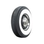 BF Goodrich 68775 Silvertown Whitewall Bias Ply Tire, 825-16