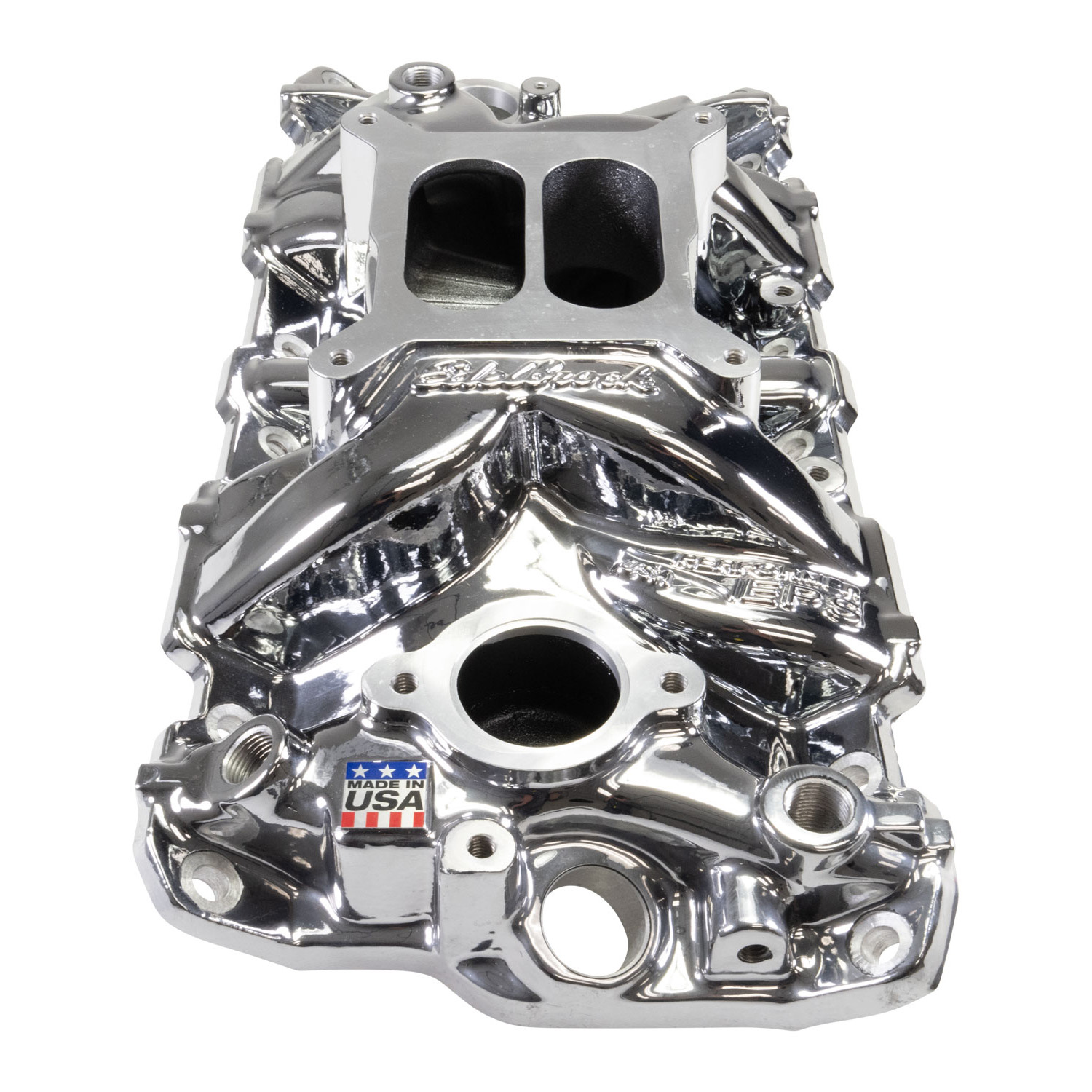 Chevy Chrome Plasma Intake Manifold