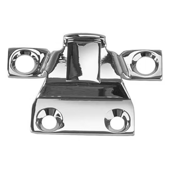 1932 Ford Center Rear Hold Down Clip, Chrome