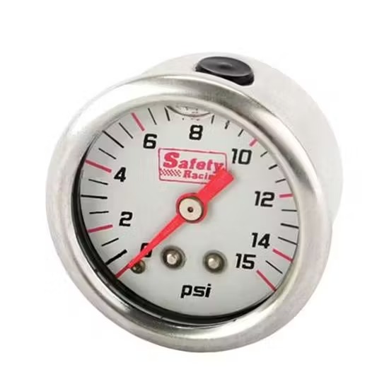 Speedway Liquid Filled Fuel Pressure Gauge