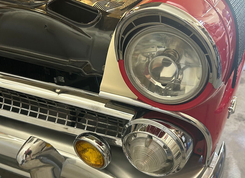 Troubleshooting a Headlight Problem on the 1955 Ford Fairlane
